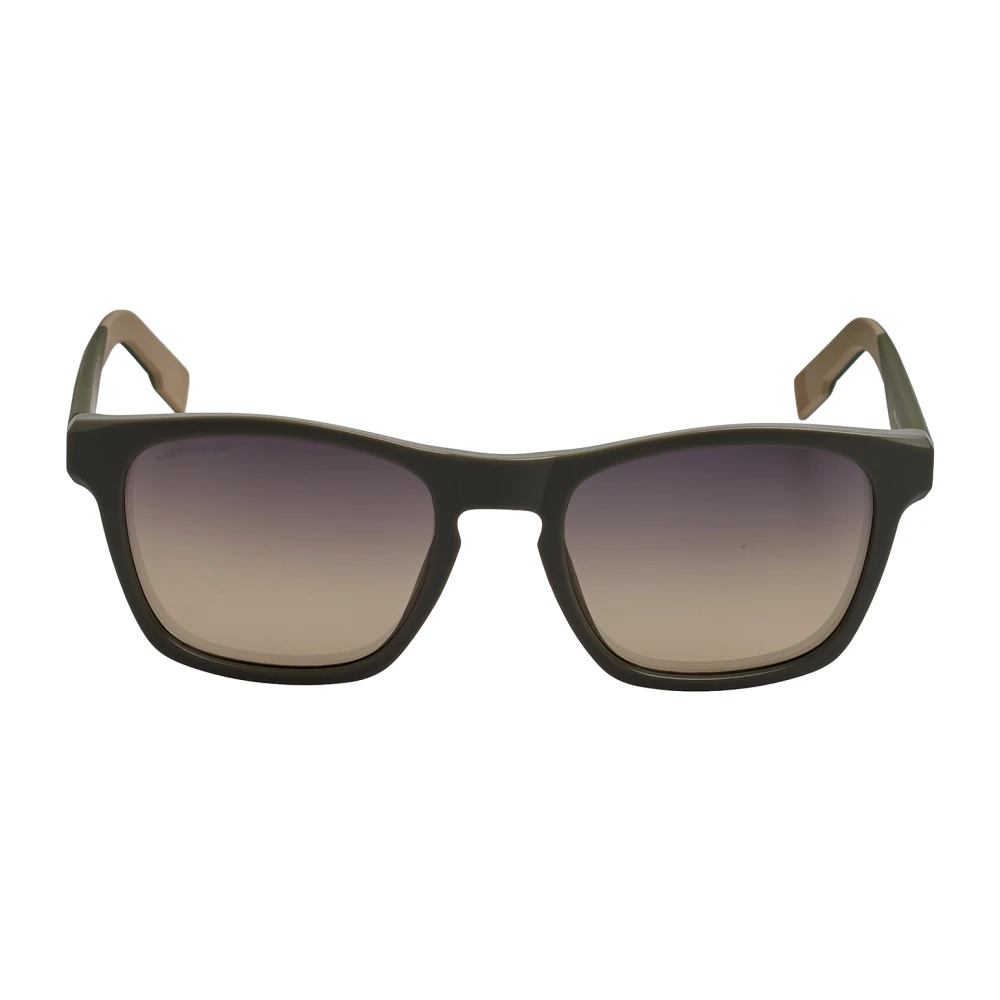 Lacoste Men's Green Rectangular Sunglasses