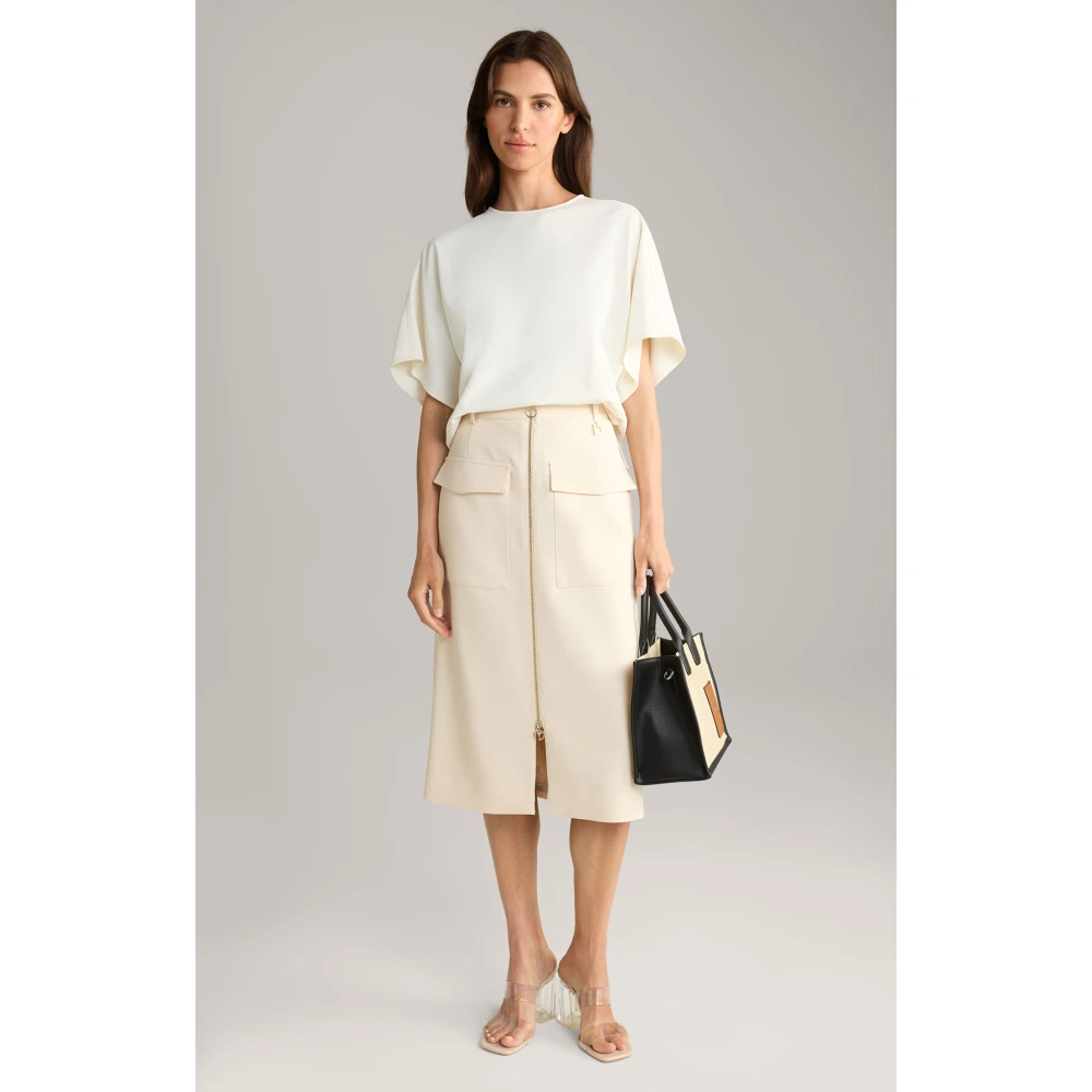 Joop! Beige Rok met Ritssluiting Beige Dames
