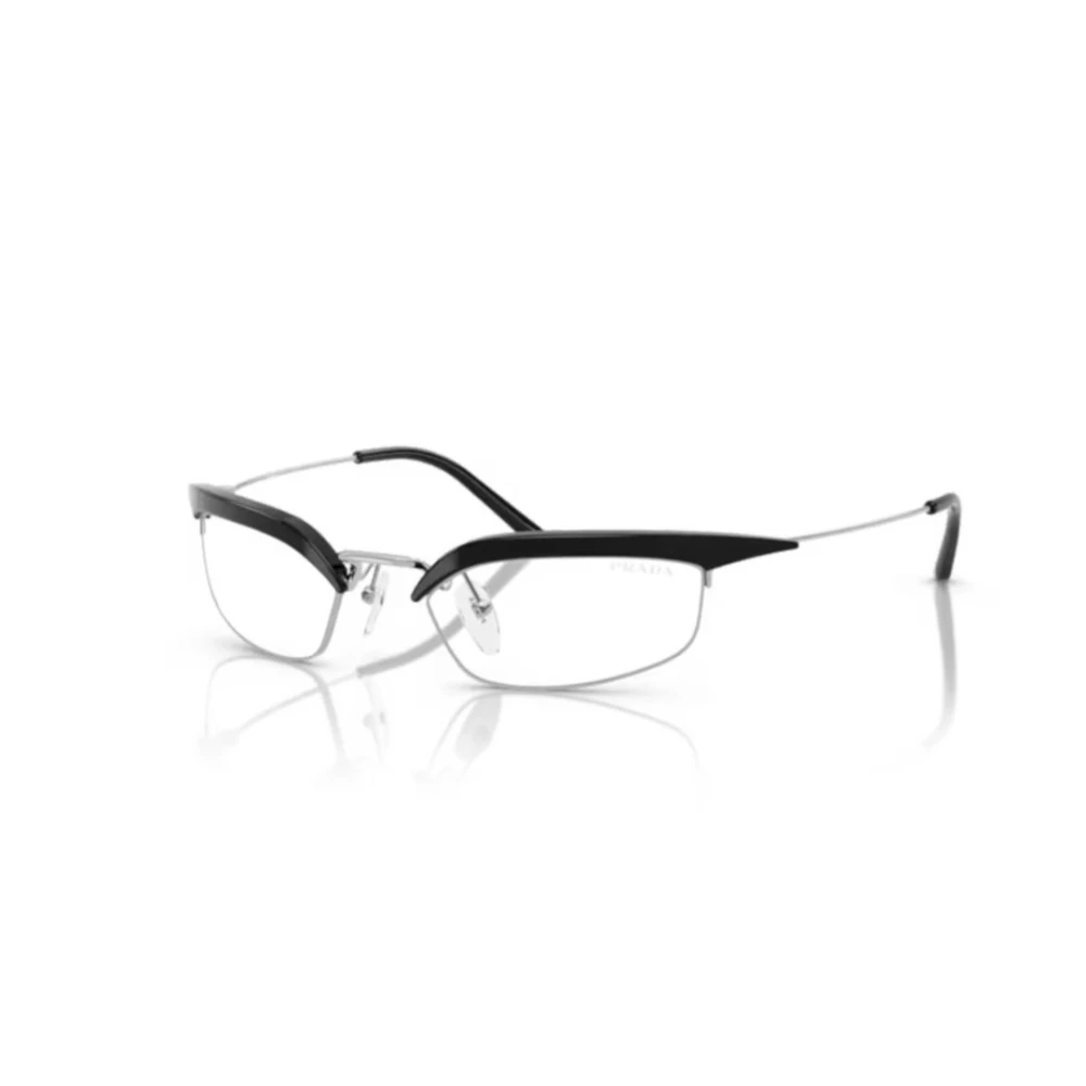 Prada Stijlvolle Zwarte Zonnebril Gray Unisex