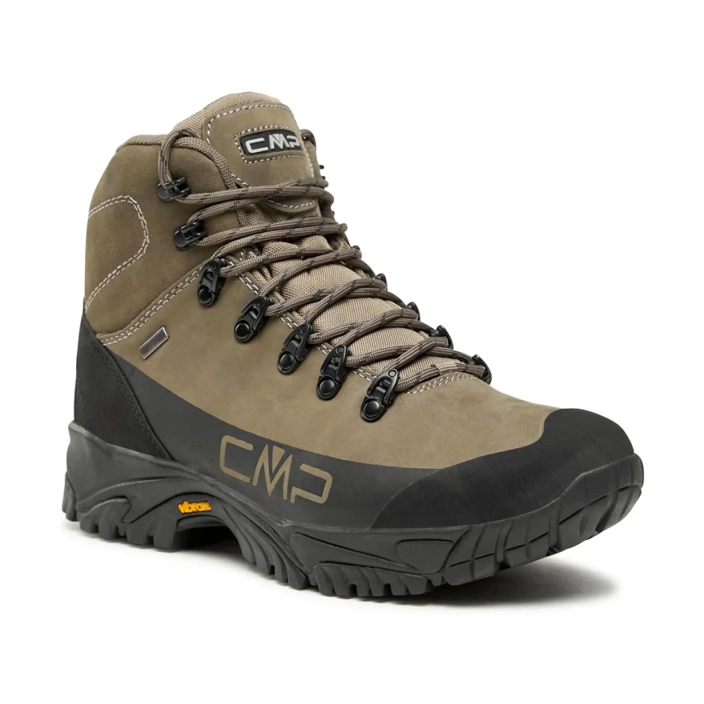 CMP Waterdichte Leren Wandelschoenen Gray Heren