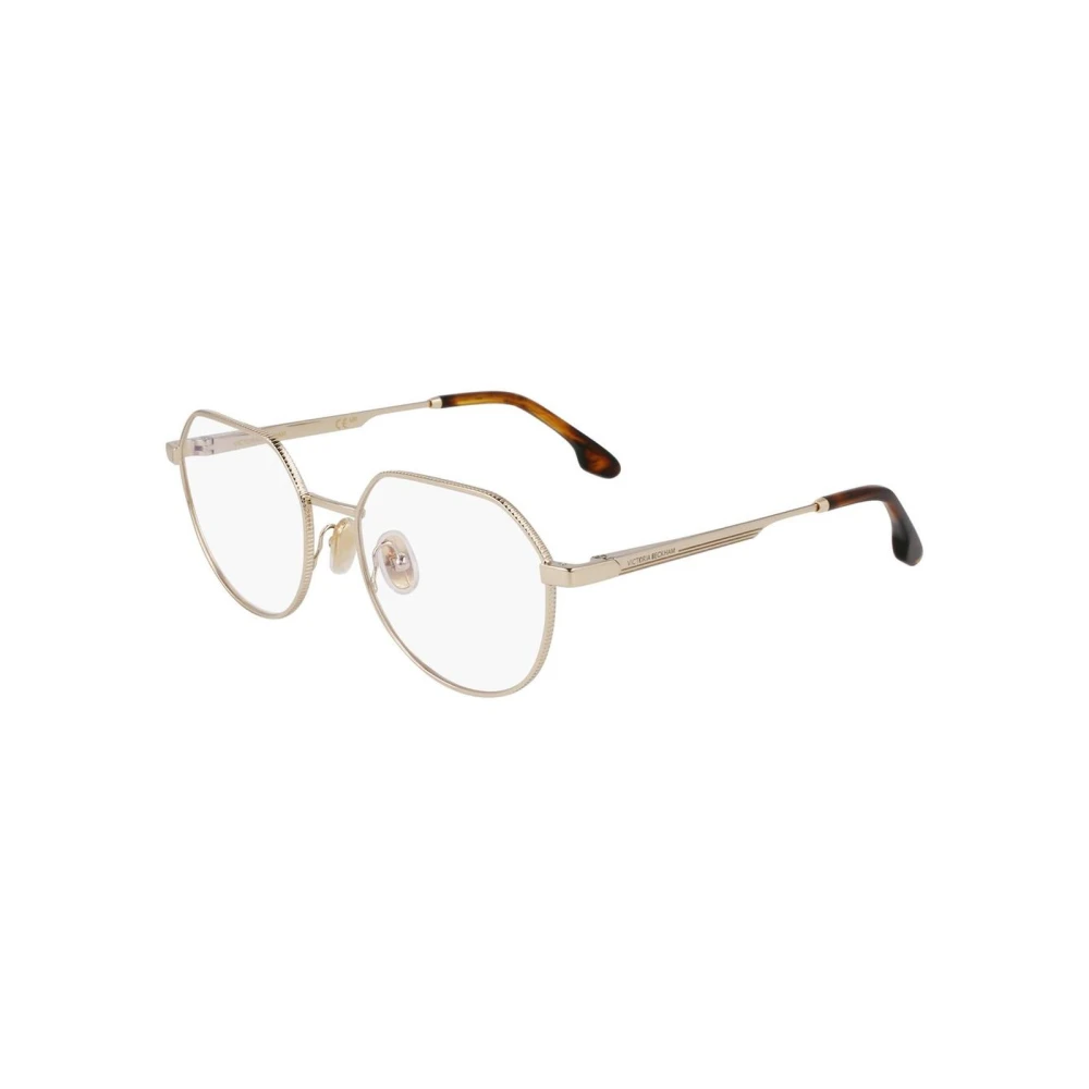 Victoria Beckham Women's Yellow Glasses, One Size, Metal Glasses Frame