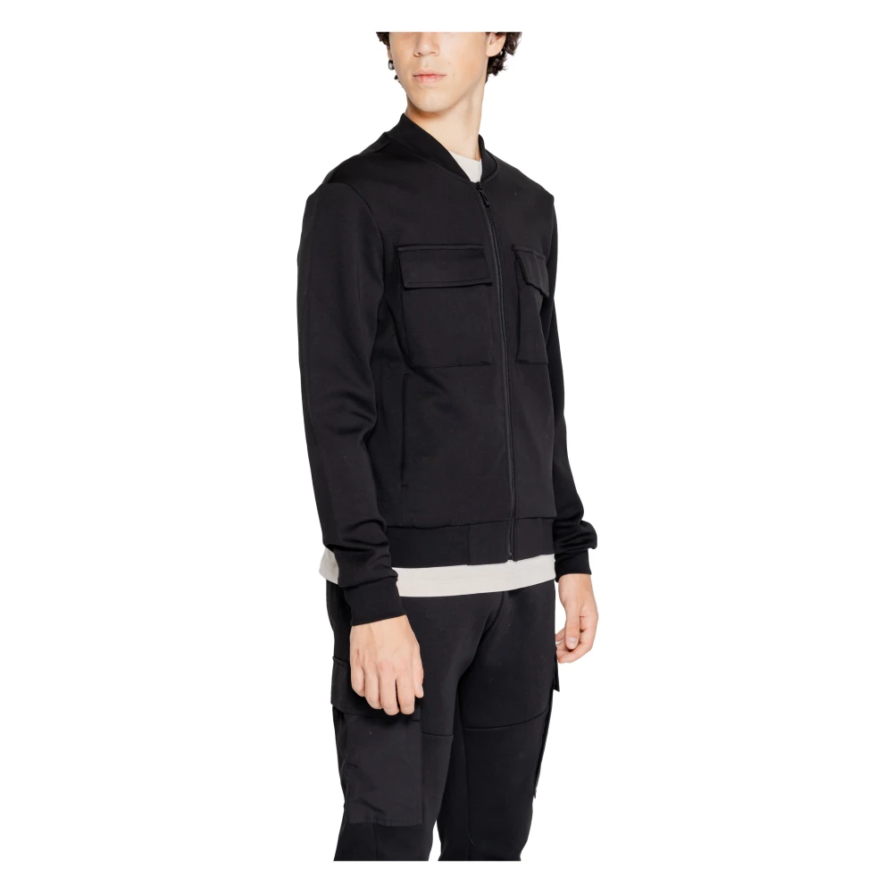 Antony Morato Katoenen Sweatshirt Herfst Winter Collectie Black Heren