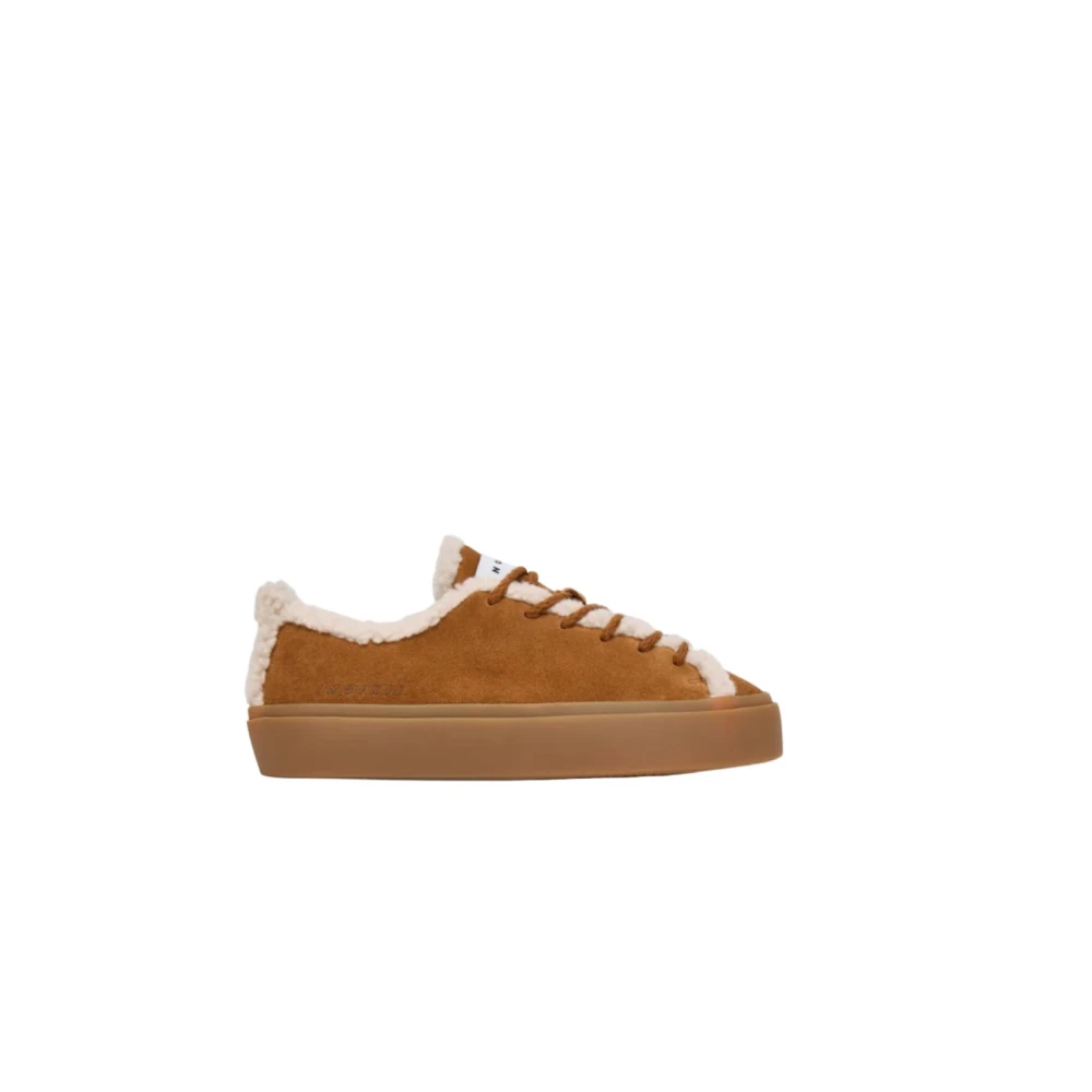 Inuikii Shearling Low Dames Schoenen Bruin