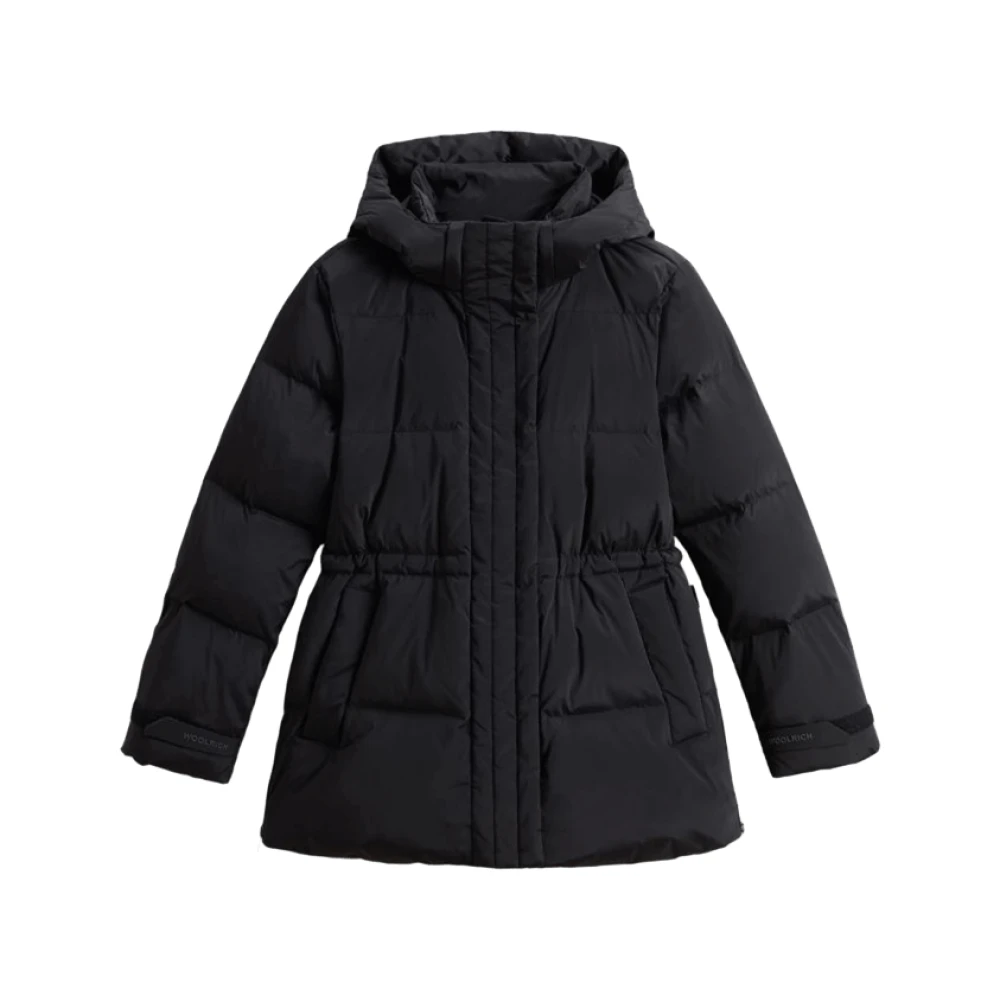 Woolrich Stretch Nylon Pufferjas Blue Dames
