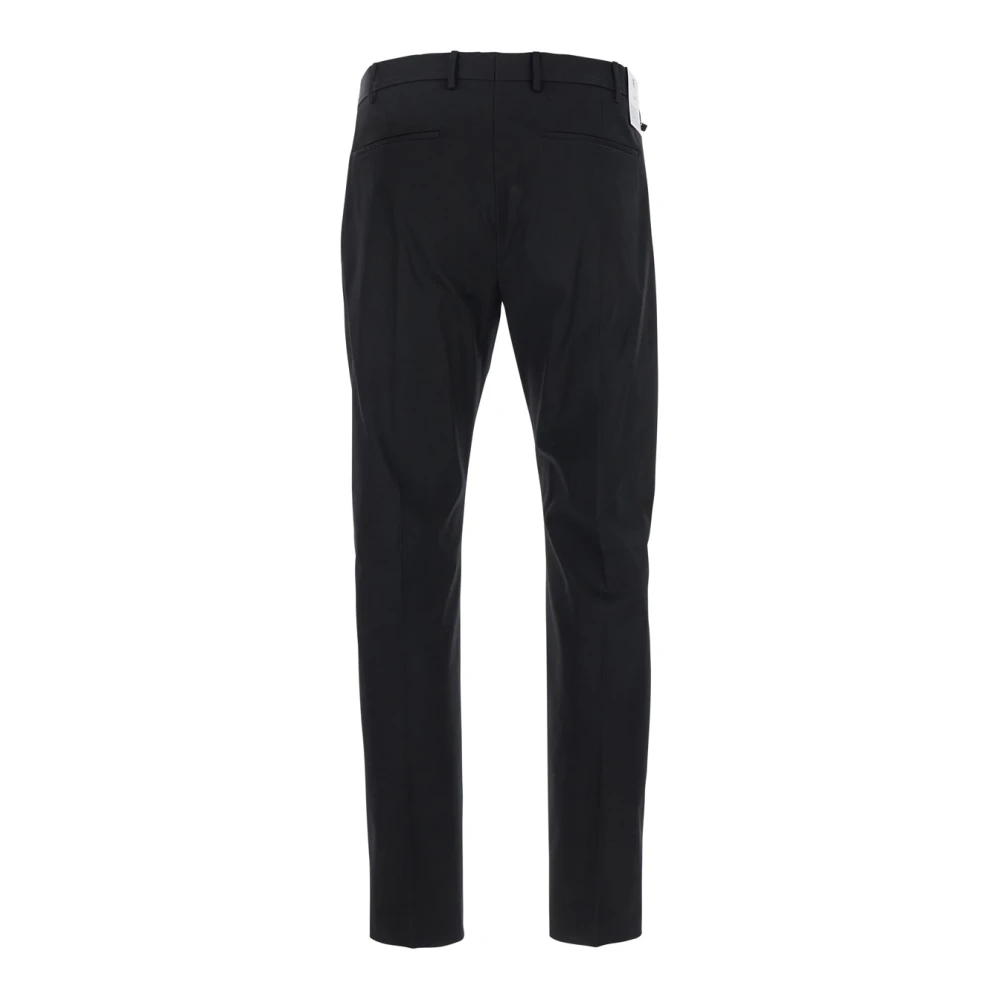 PT Torino Zwarte katoenen broek met Pence Black Heren