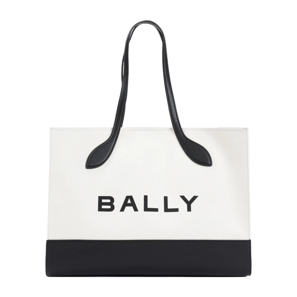 Bally Neutrale Shopper Tote Bag White Dames