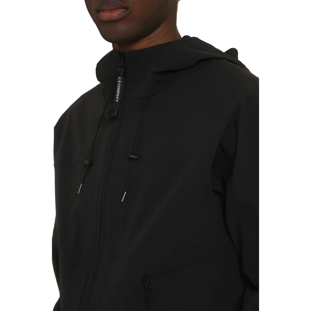 C.P. Company Hooded Jack met meerdere zakken Black Heren