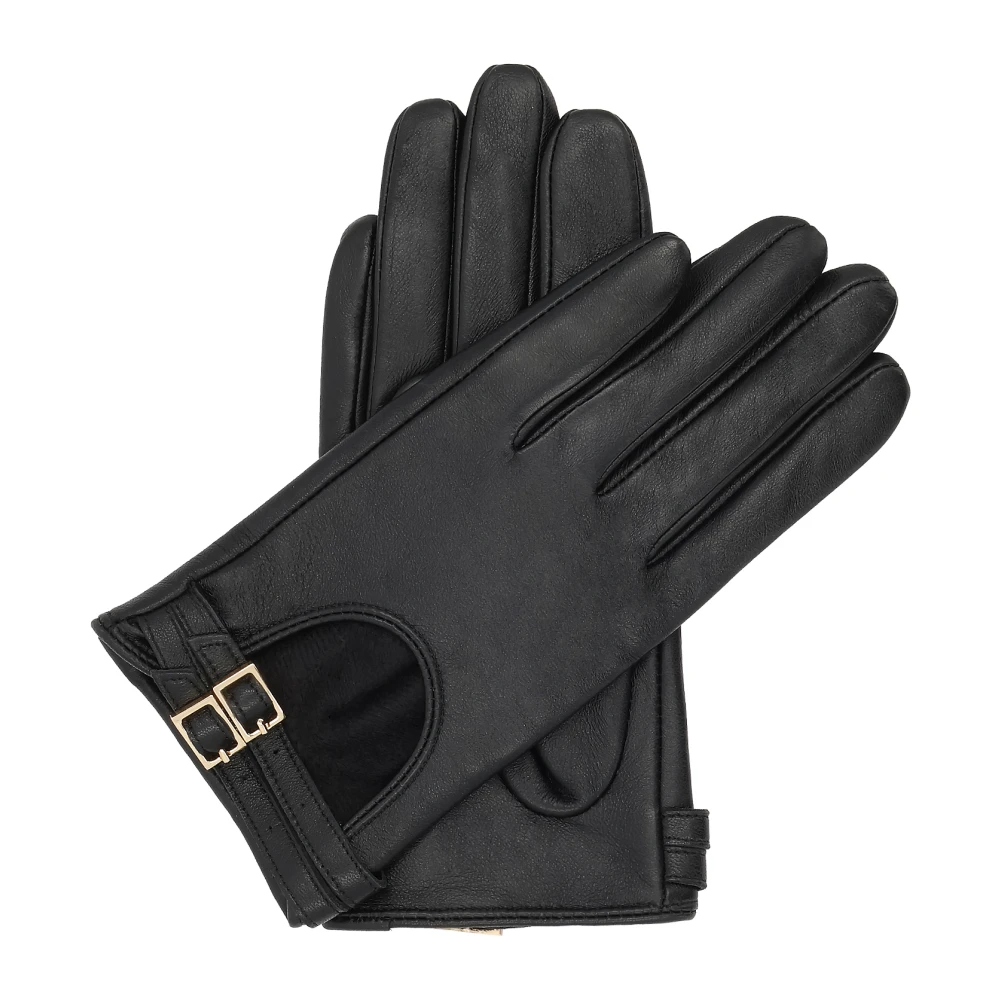 Kazar Donna Nero - Almira Leather Gloves - Accessories - L