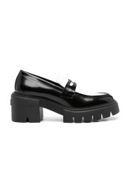 Czarne płaskie buty - sg326