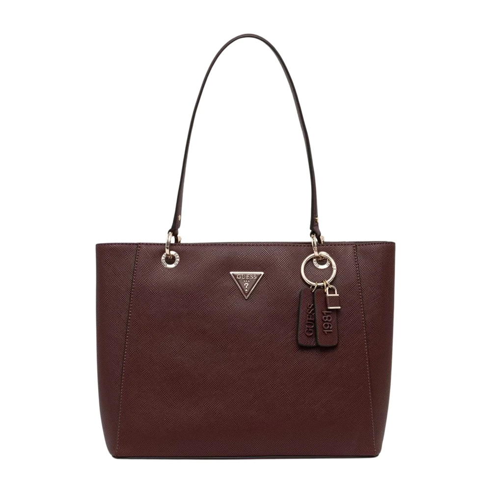 Guess Donna Rosso Donne, Borsa A Mano, Noelle Ii Tote, - Immagine 4