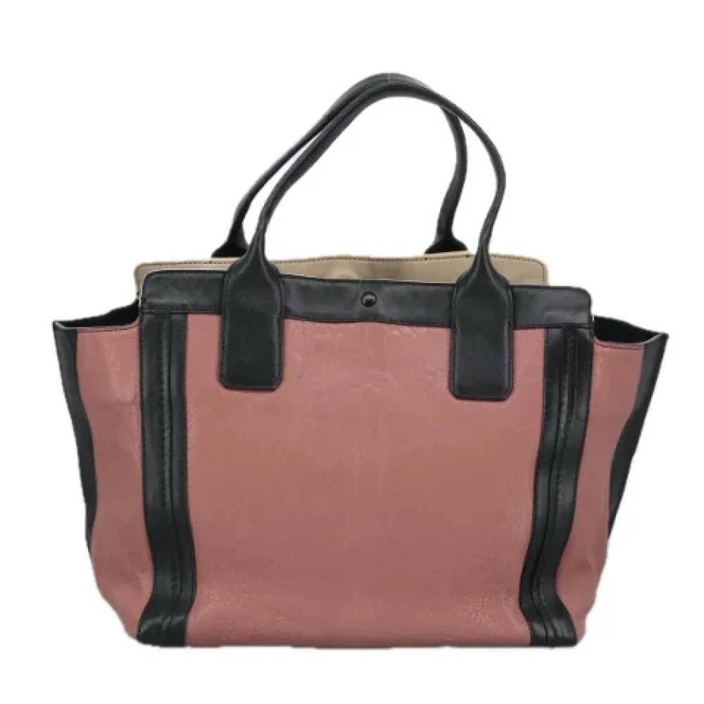 Chloé Pre-owned Leather handbags Pink Dames