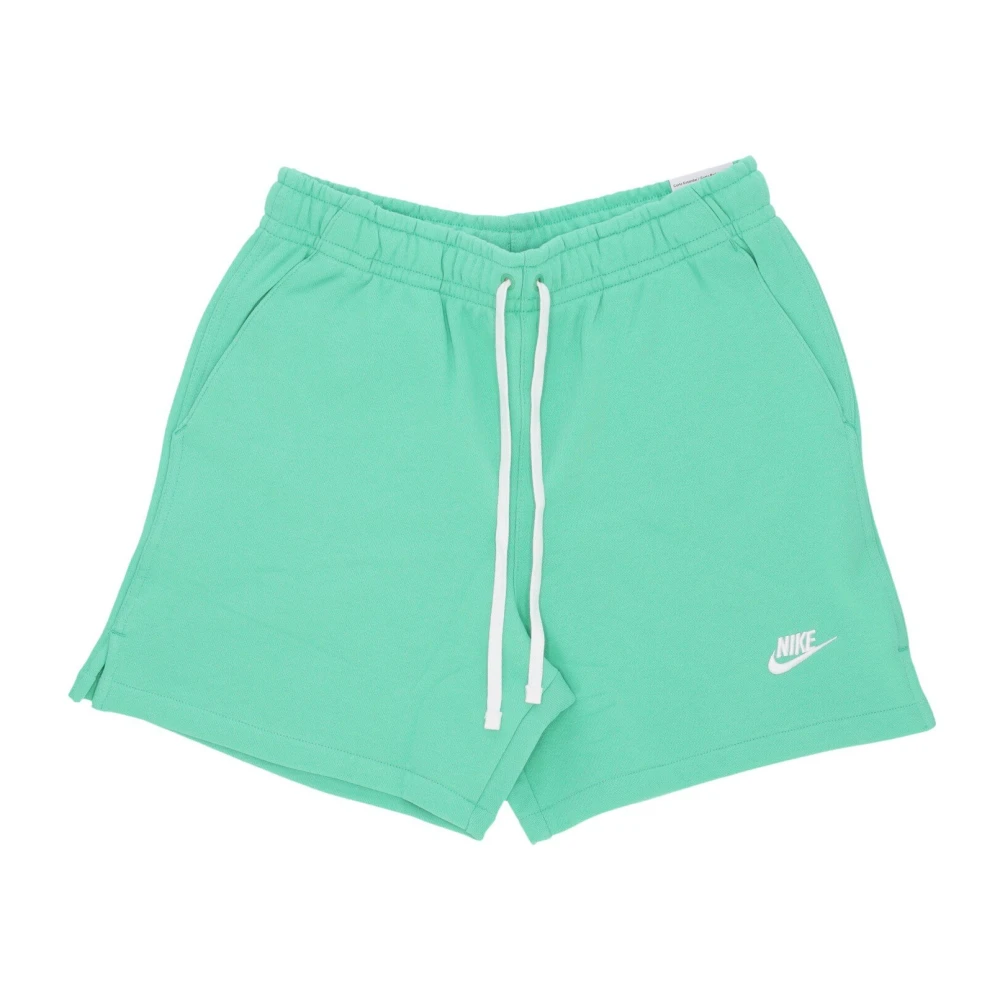Nike Lichtgewicht Club Fleece Terry Flow Shorts Green Heren
