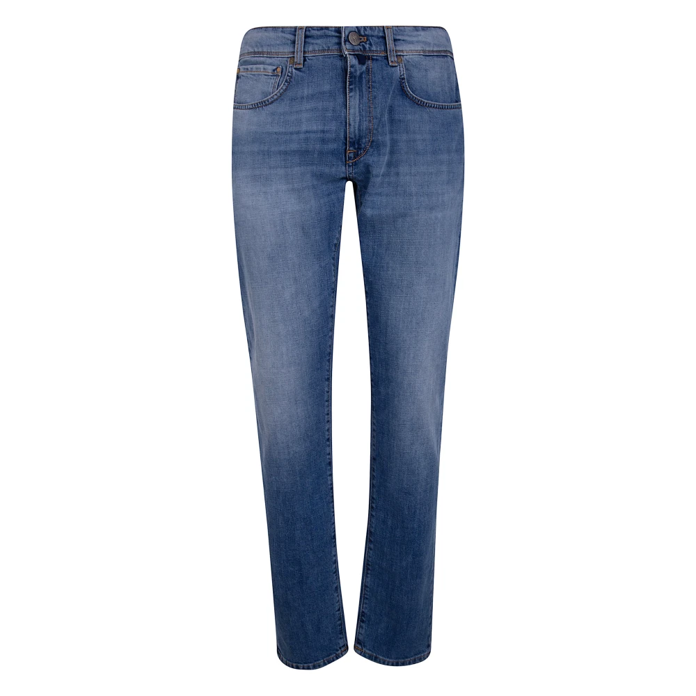 Incotex Hombre Azul Vaqueros, Talla: W32