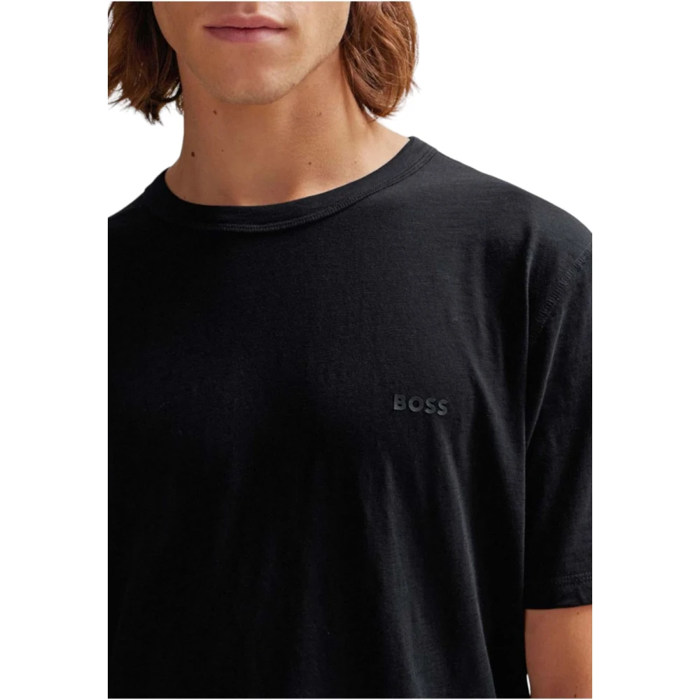 Hugo Boss Korte Mouw T-shirt Black Heren