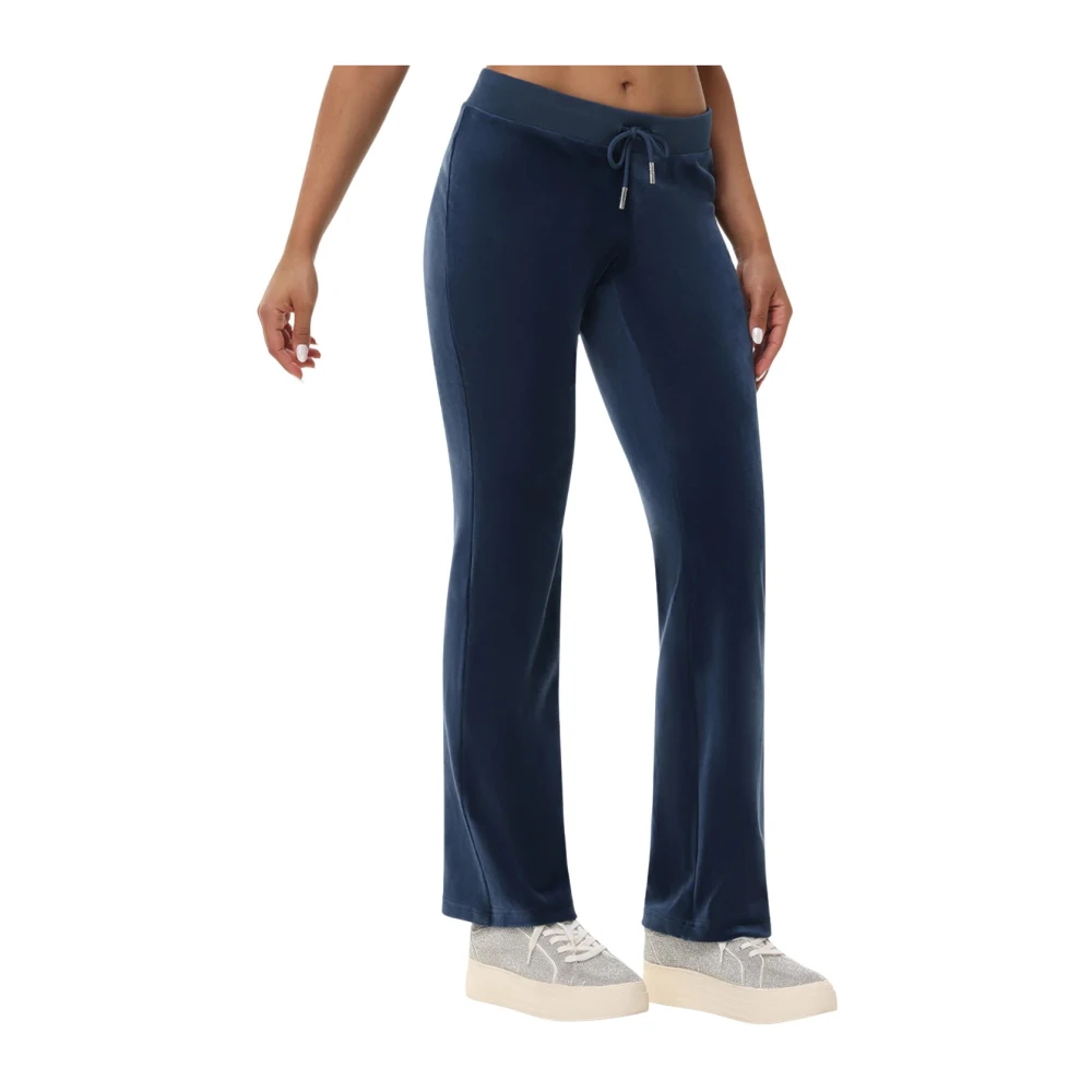 Juicy Couture Stijlvolle Broeken voor Vrouwen Blue Dames