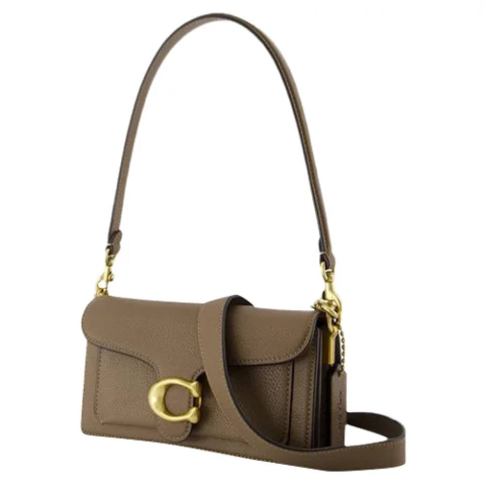 Coach Leather shoulder-bags Gray Dames