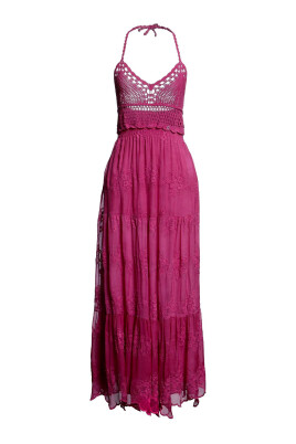 long sleeve lace mother of the bride dresses Long Mother-of-the-Bride Dress with Long Sleeves Rose / 20