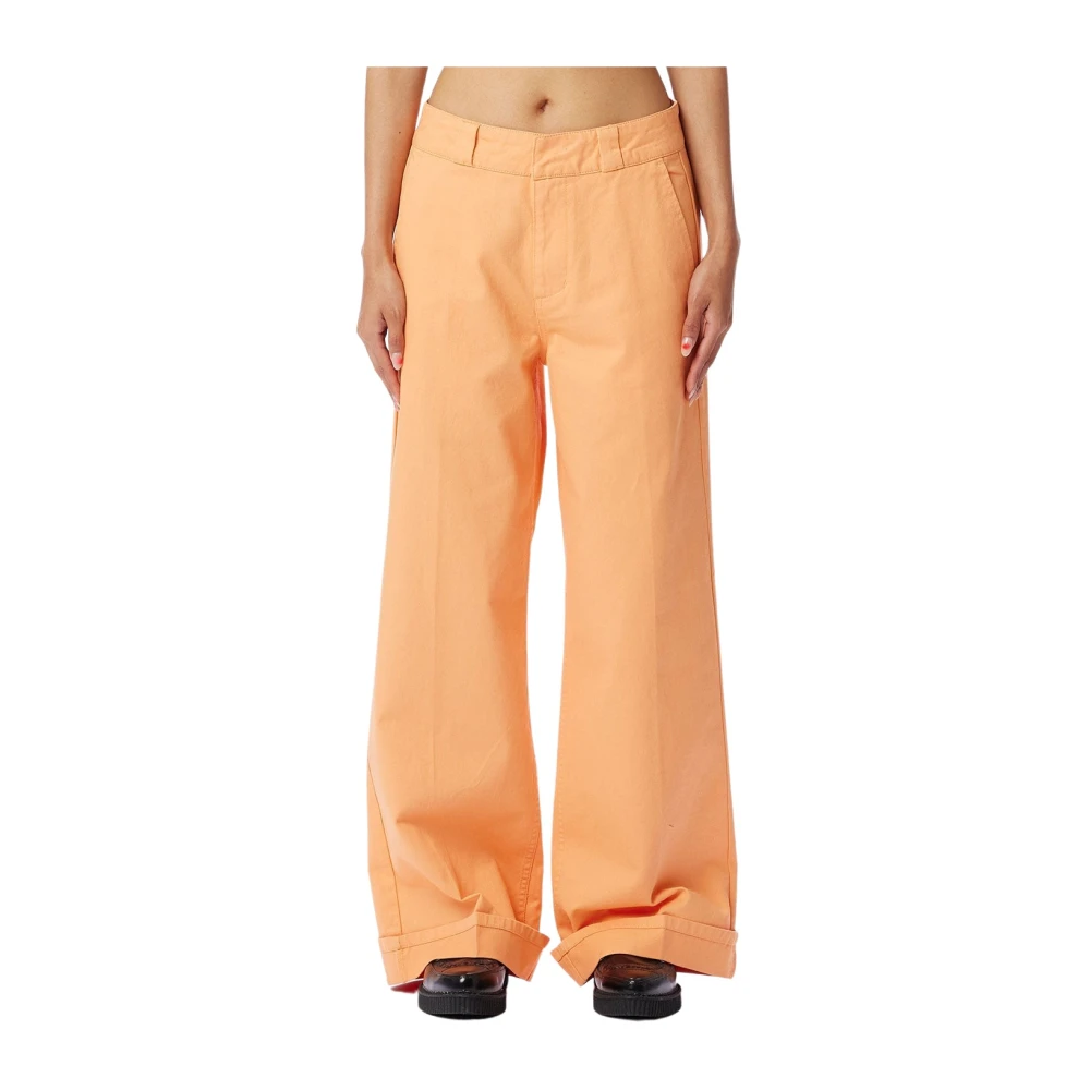 Obey - Jeans larges - Orange -