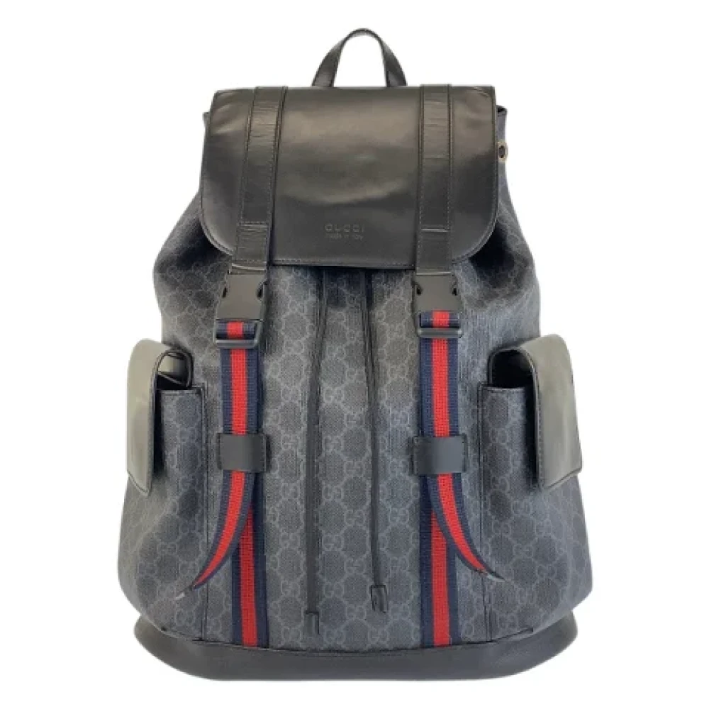 Pre-owned > Pre-owned Bags > Pre-owned Backpacks - - Gucci Vintage - Modalova