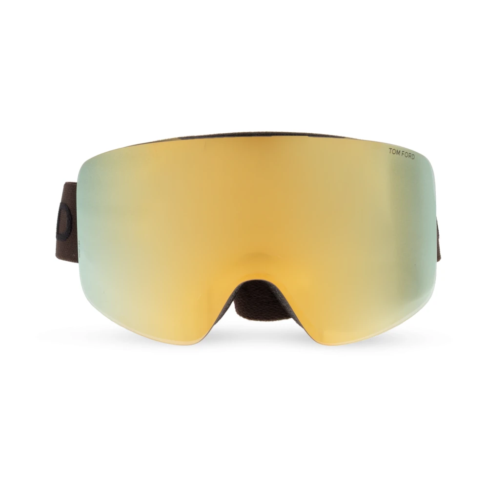 Tom Ford Women's Yellow Hats & Gloves, One Size, Ski Goggles