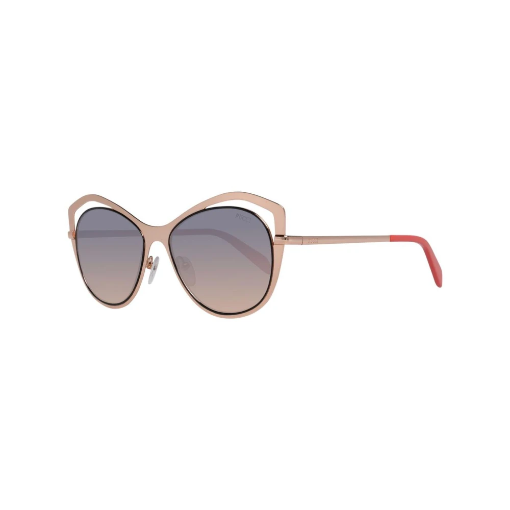 Pucci Women's Gold Rose Butterfly Sunglasses With Gradient Lenses