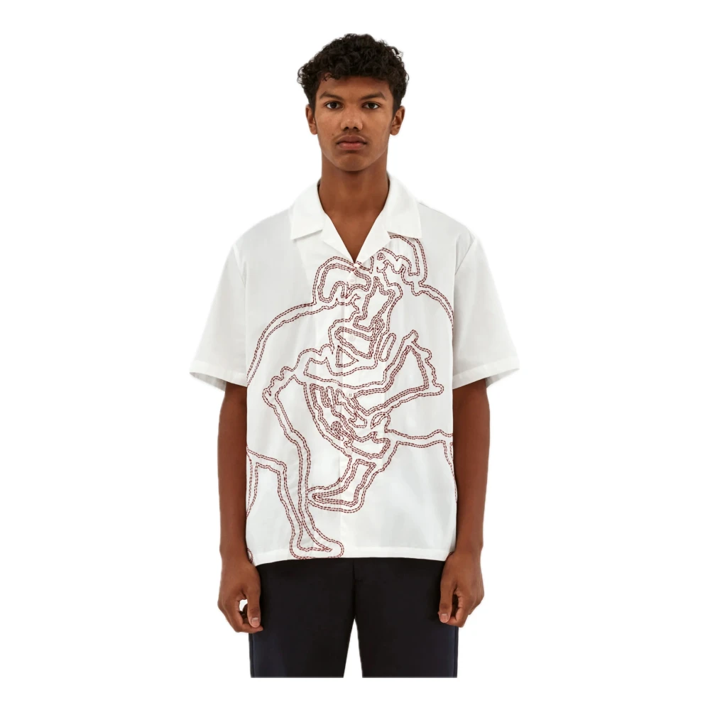 Arte Antwerp Scottie Fighter Shirt White Heren