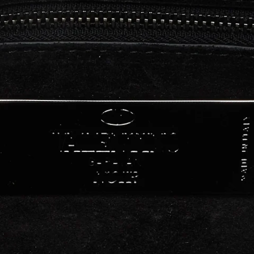 Valentino Vintage Pre-owned Leather handbags Black Dames
