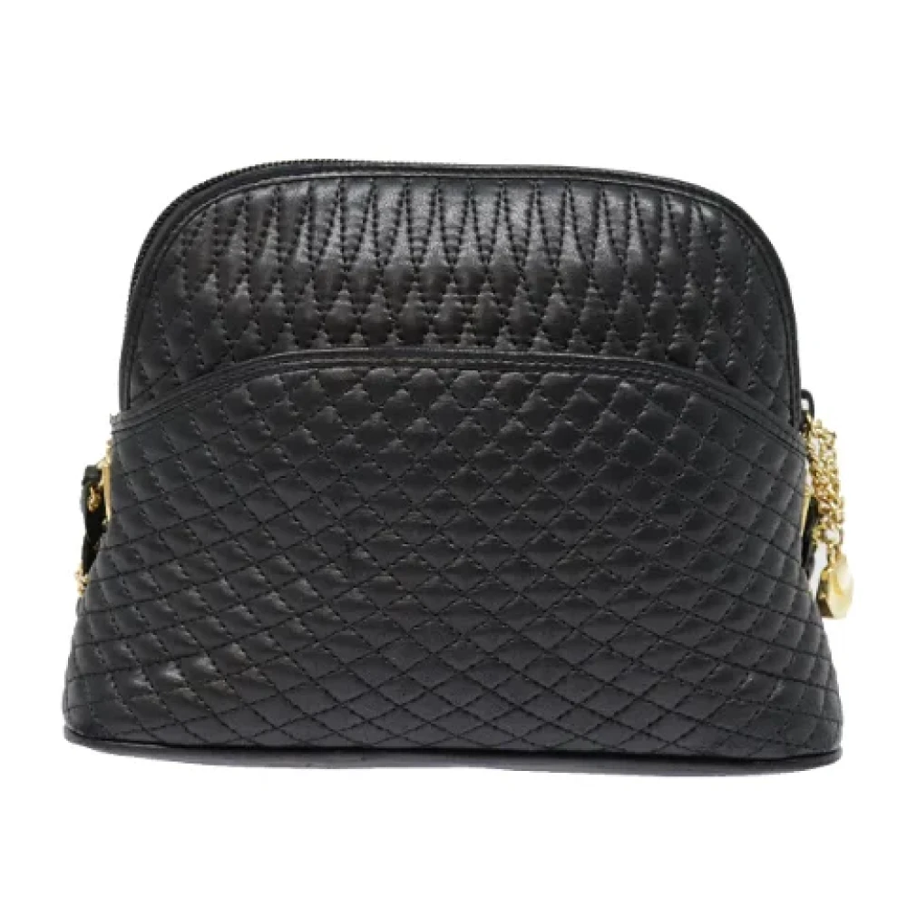 Bally Pre-owned Leather shoulder-bags Black Dames