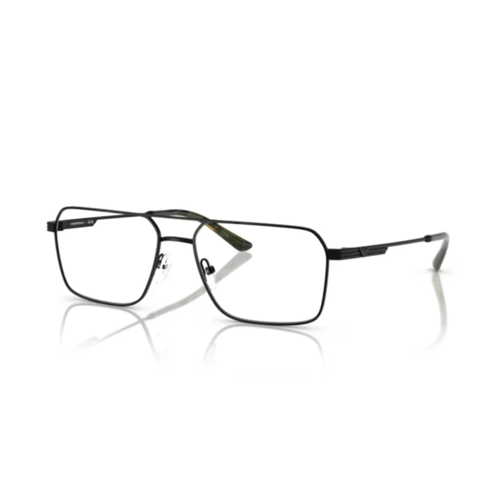 Emporio Armani Unisex Black Glasses, 55 Mm, Ea1166 Eyeglasses