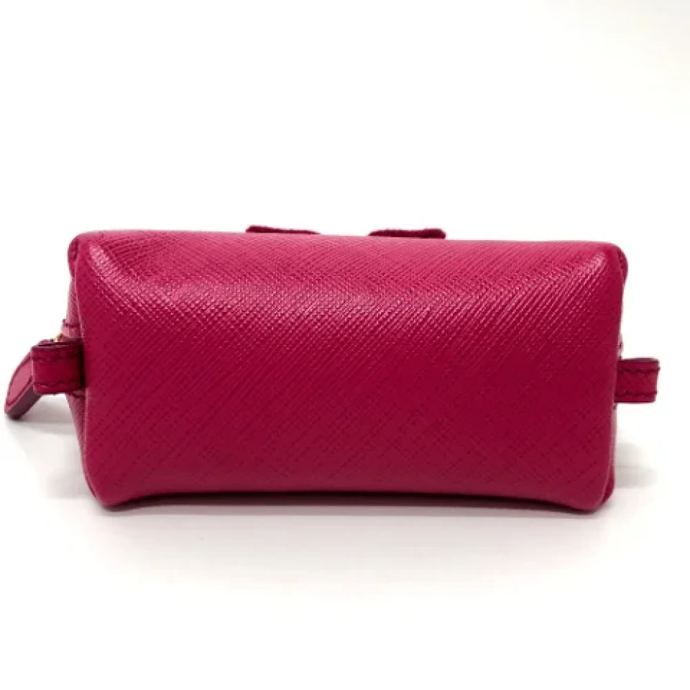 Salvatore Ferragamo Pre-owned Leather wallets Pink Dames