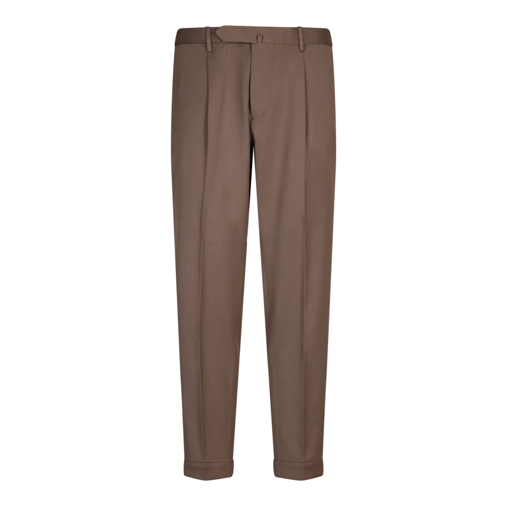 Dell'oglio Bruine broek voor mannen Aw24 Brown Heren