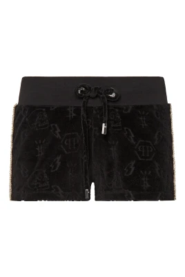 Monogram Drawstring Shorts