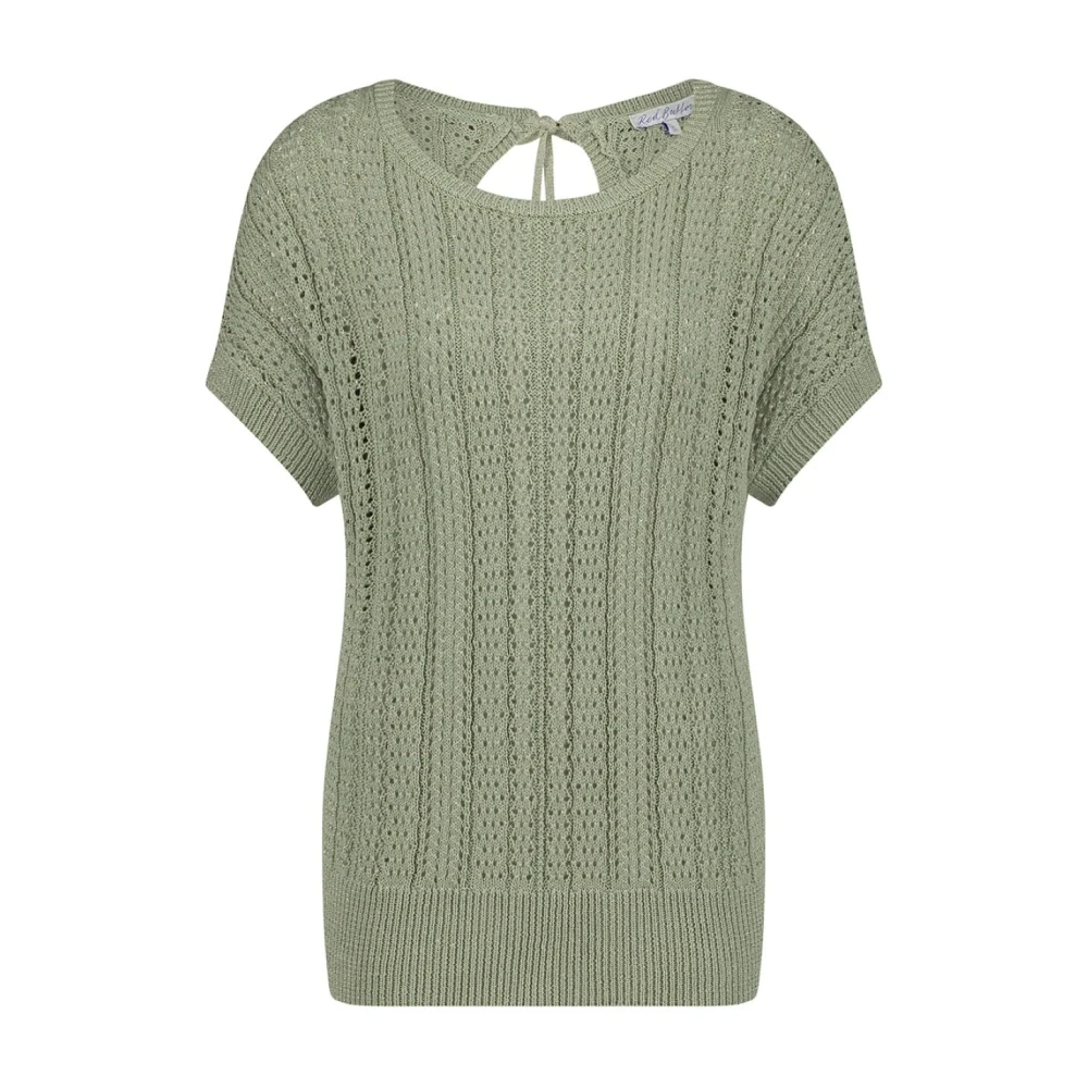 Red Button Groene Jerry Lurex Gebreide Top Green Dames