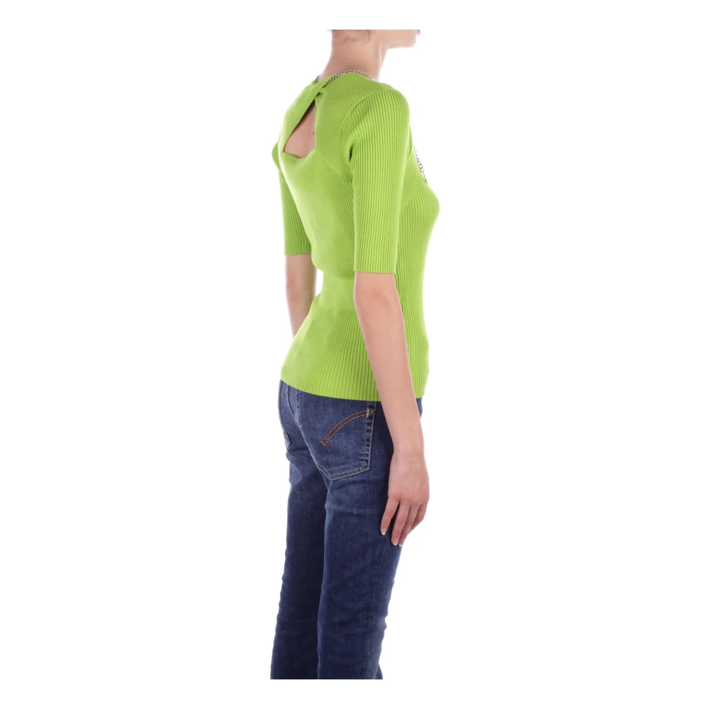 Liu Jo Groene Sweater met Cut-Out Details Green Dames