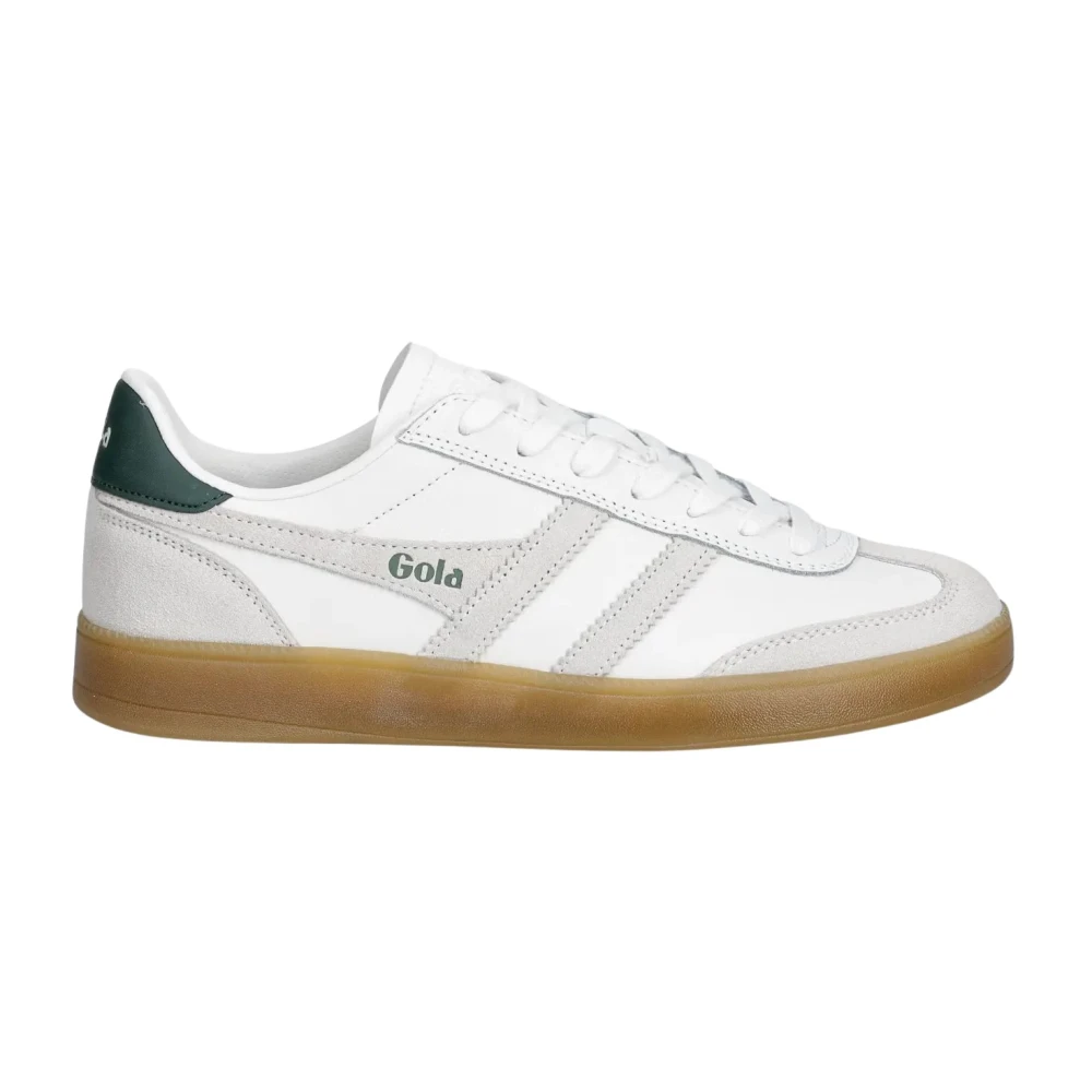 Gola Donna Bianco Sneakers Da Viper Leather Trainer - Immagine 2