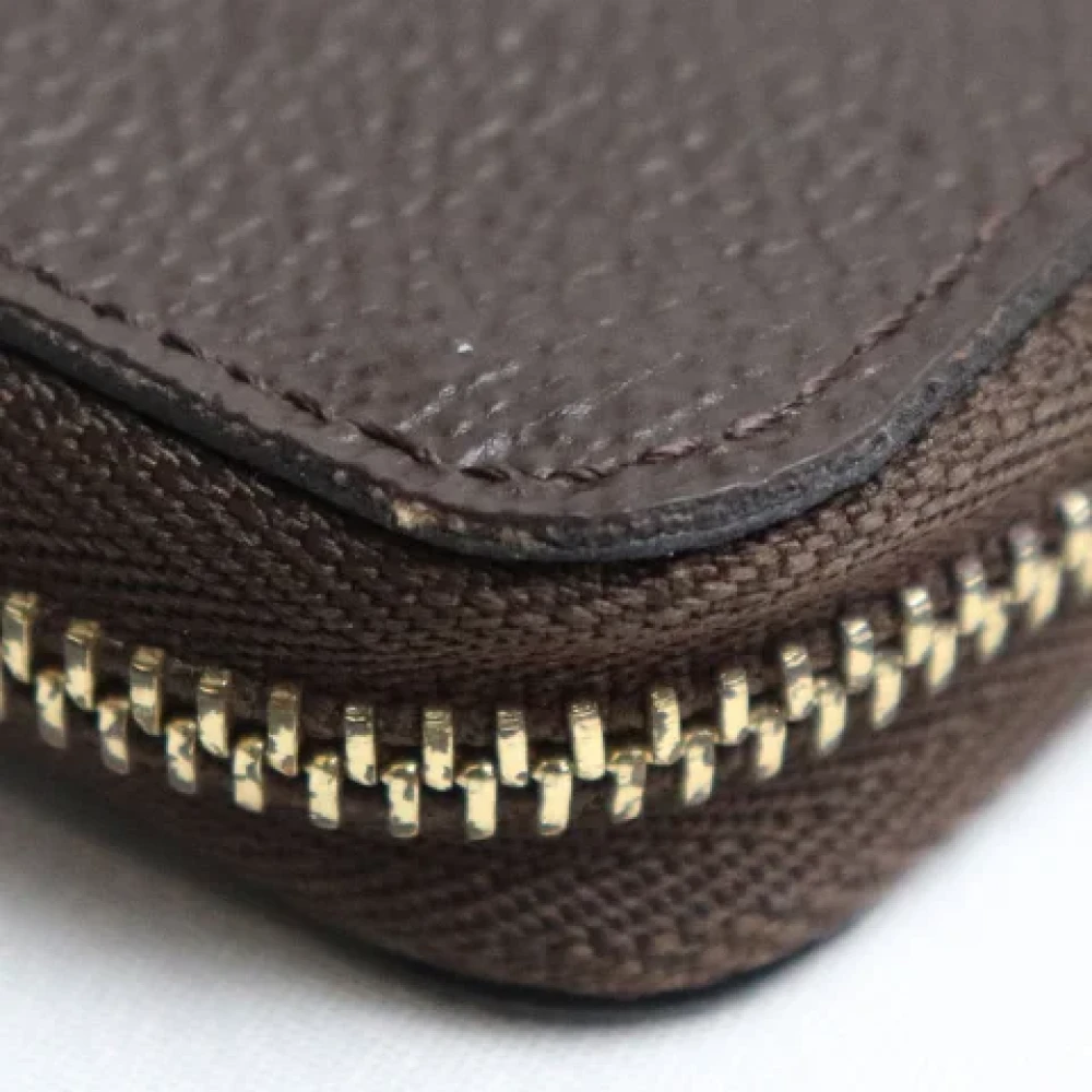 Louis Vuitton Vintage Pre-owned Canvas wallets Brown Dames