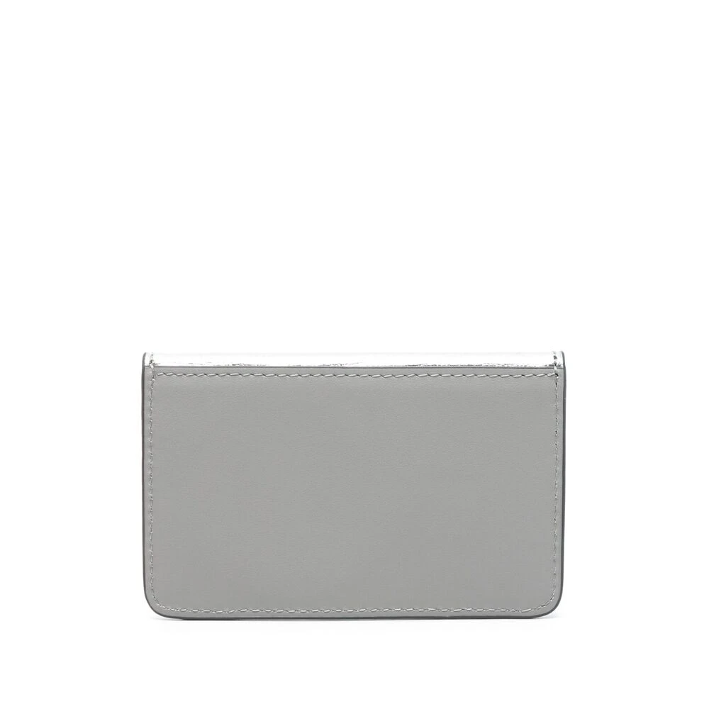 Anya Hindmarch Zilveren Envelop Portemonnee Gray Dames