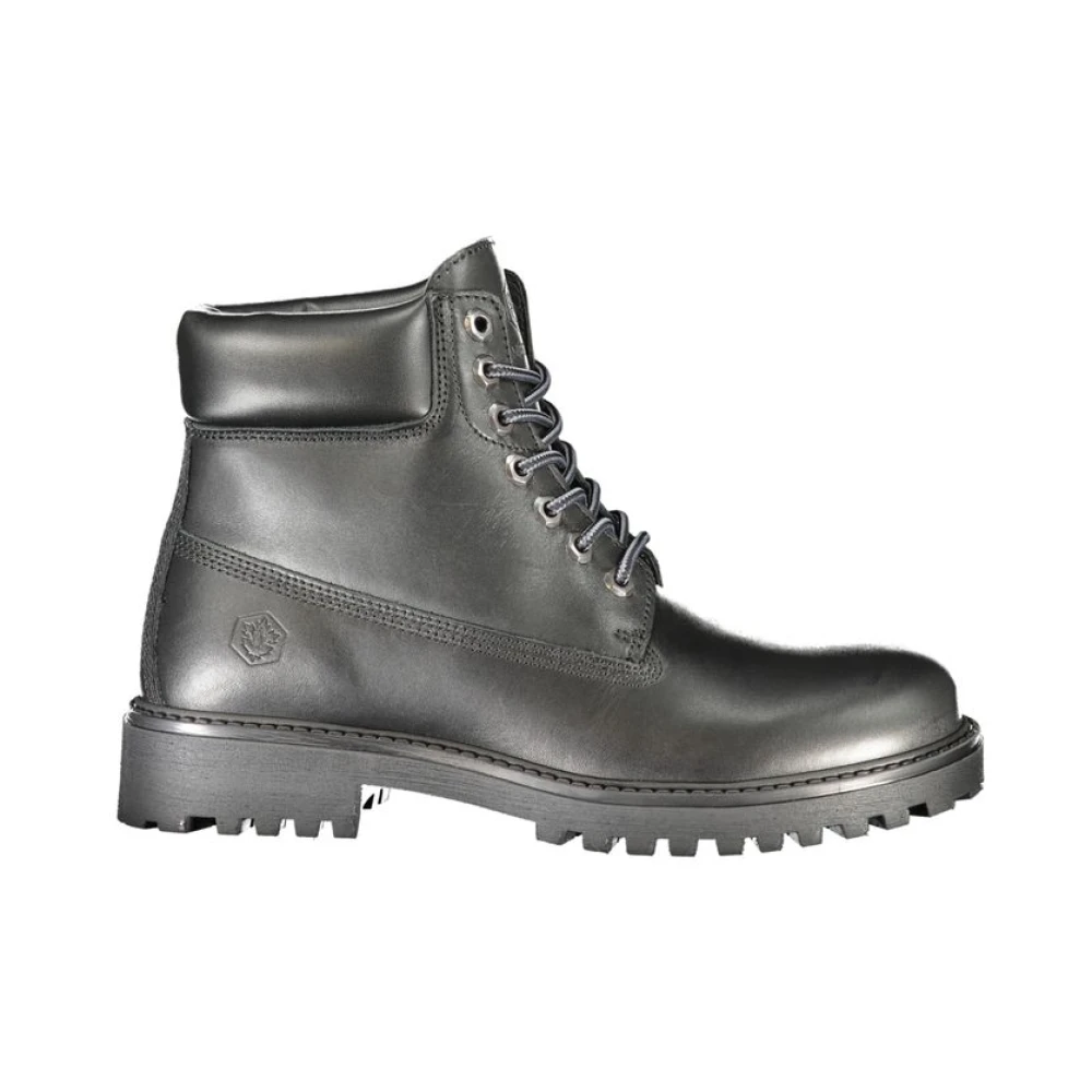 Lumberjack Men's Black Lace-Up Boots, 9 Uk, River 2 Lace-Up Boots