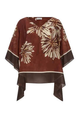 Silkescarf Blus