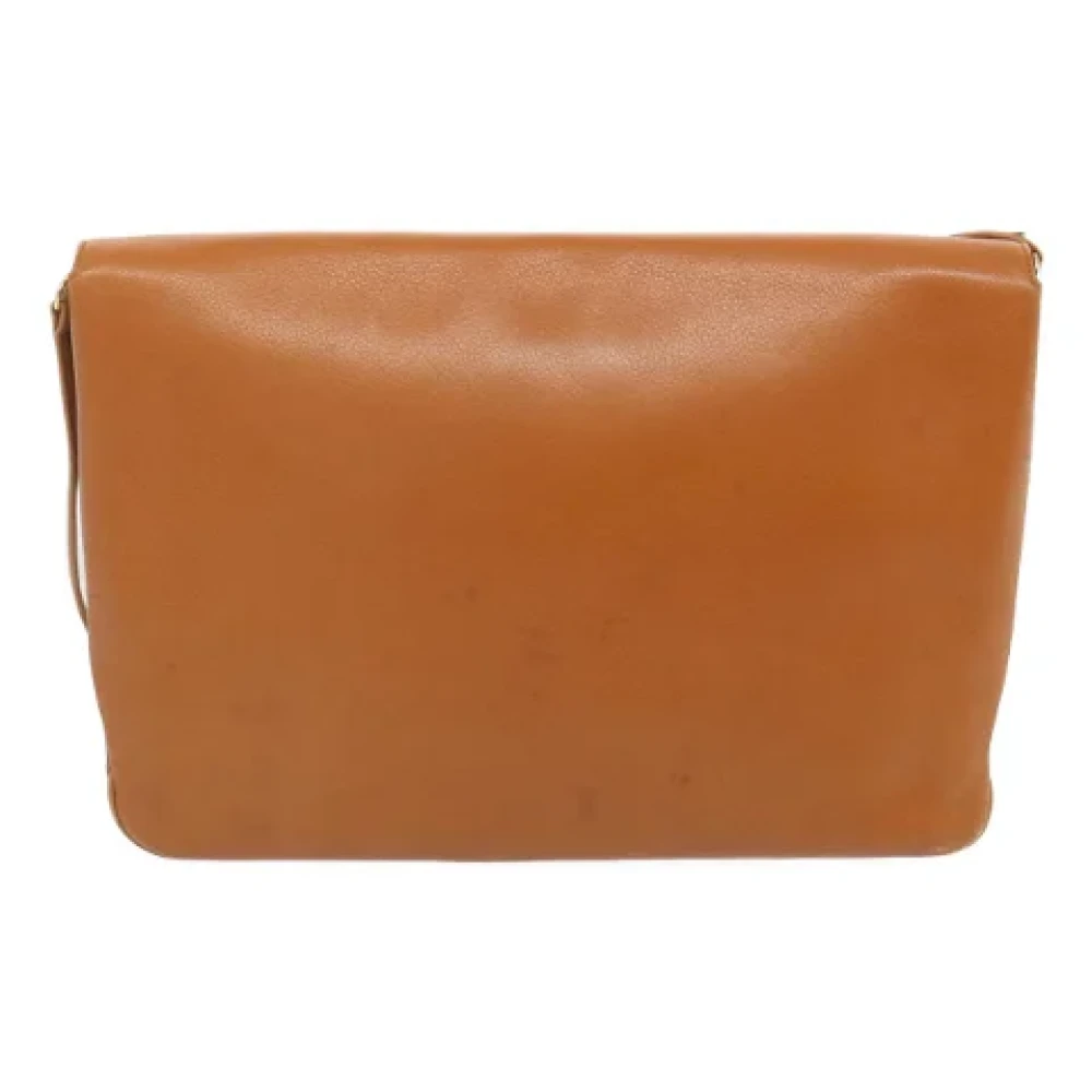 Givenchy Pre-owned Leather shoulder-bags Brown Dames