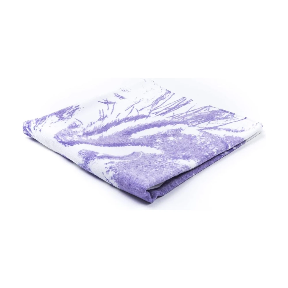 Just Cavalli Luxe Strandhanddoek met Logo White Heren