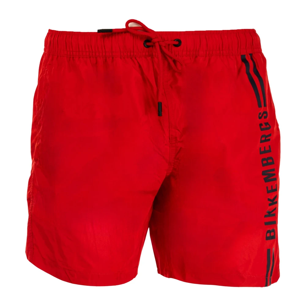 Bikkembergs Trendy Zomer Boxershorts voor Mannen Red Heren