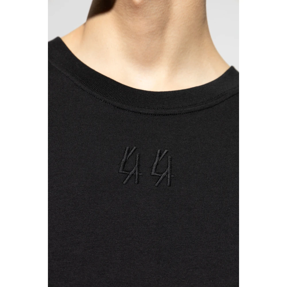 44 Label Group Moulante Longue Manche Haut Black Heren