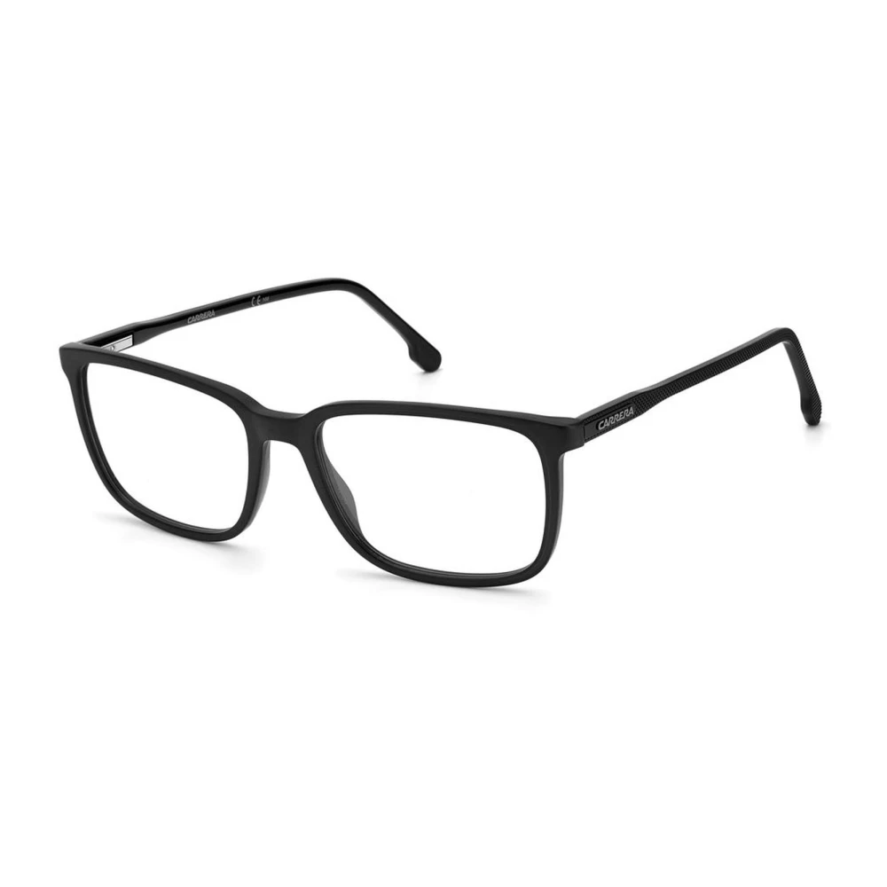 Carrera Zwarte Acetaatframe Bril voor Mannen Black Heren