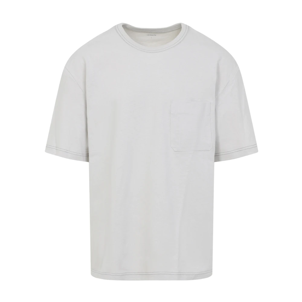 Lemaire White T-Shirts, Male, S, Boxy Ss T-Shirt