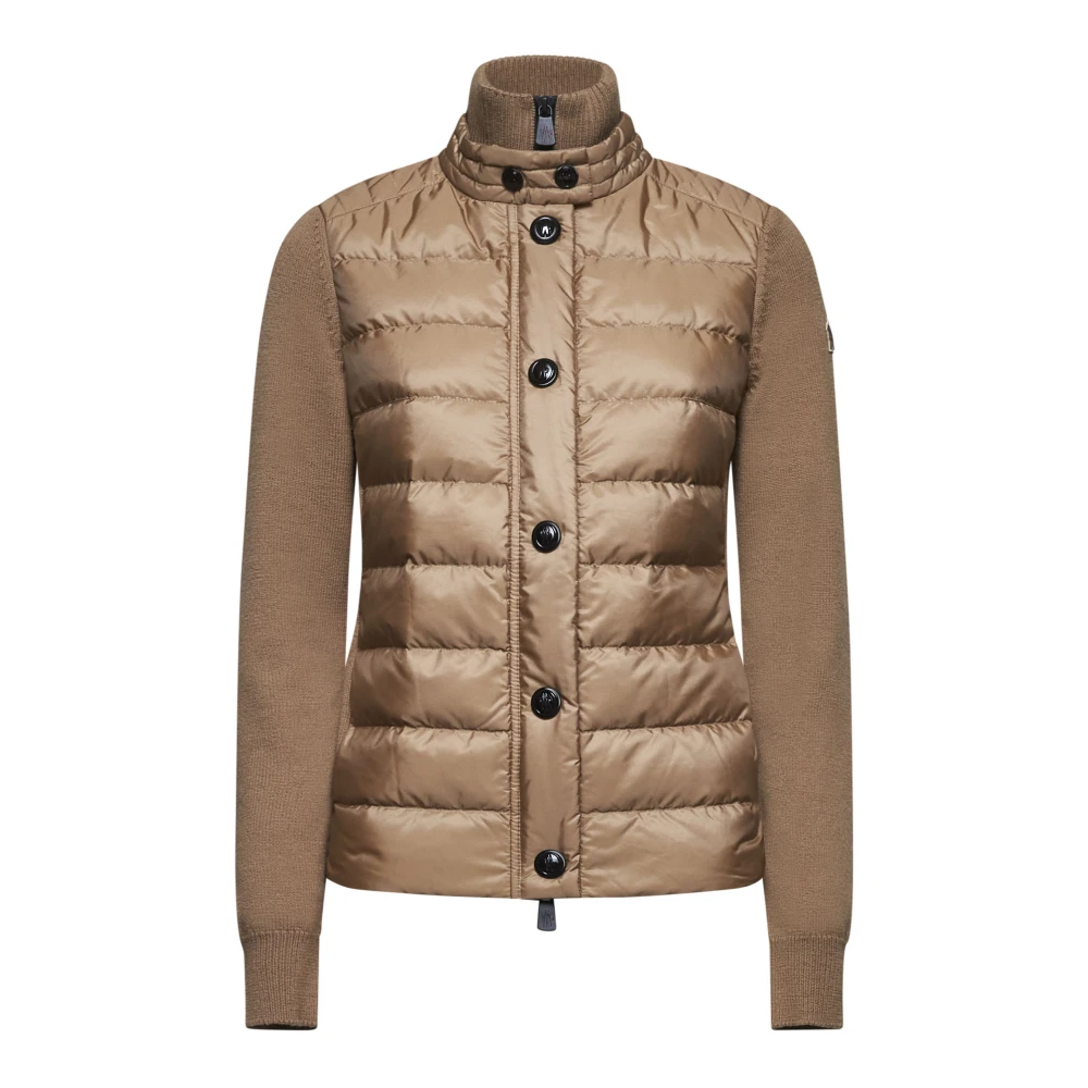 Moncler Waterafstotende Beige Trui Beige Dames