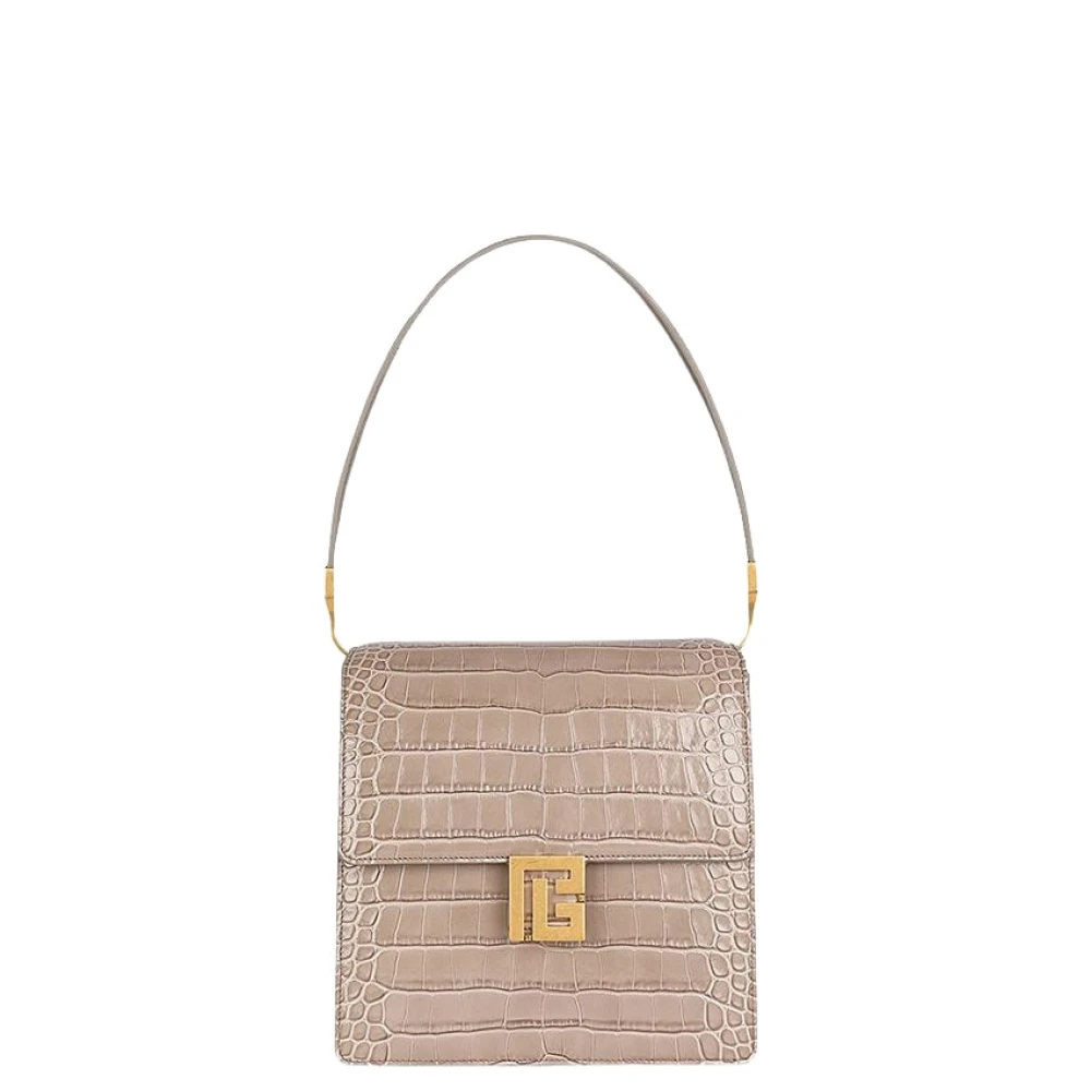 Balmain Ely Sac Schoudertas Brown Dames