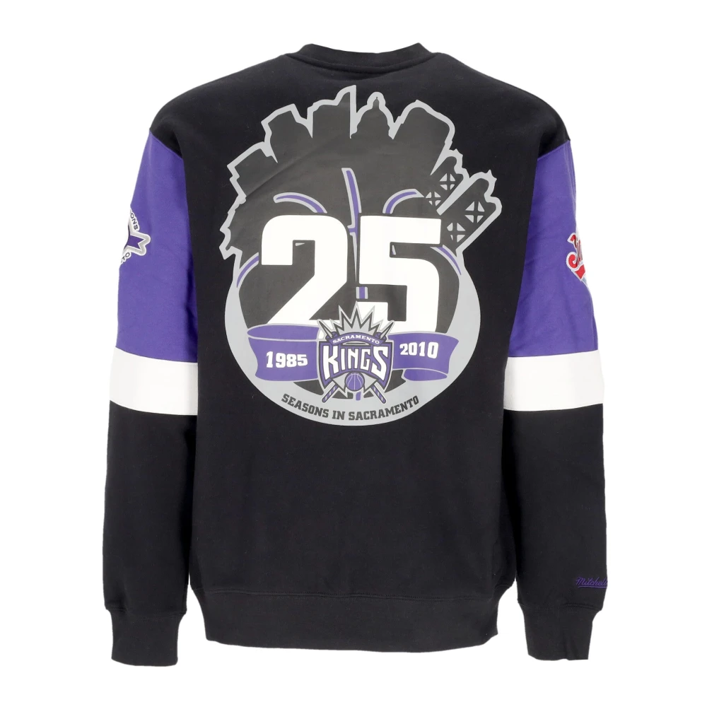 Mitchell & Ness Sacramento Kings Crew Neck Sweatshirt Multicolor Heren