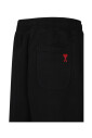 zwarte-monogram-patroon-shorts