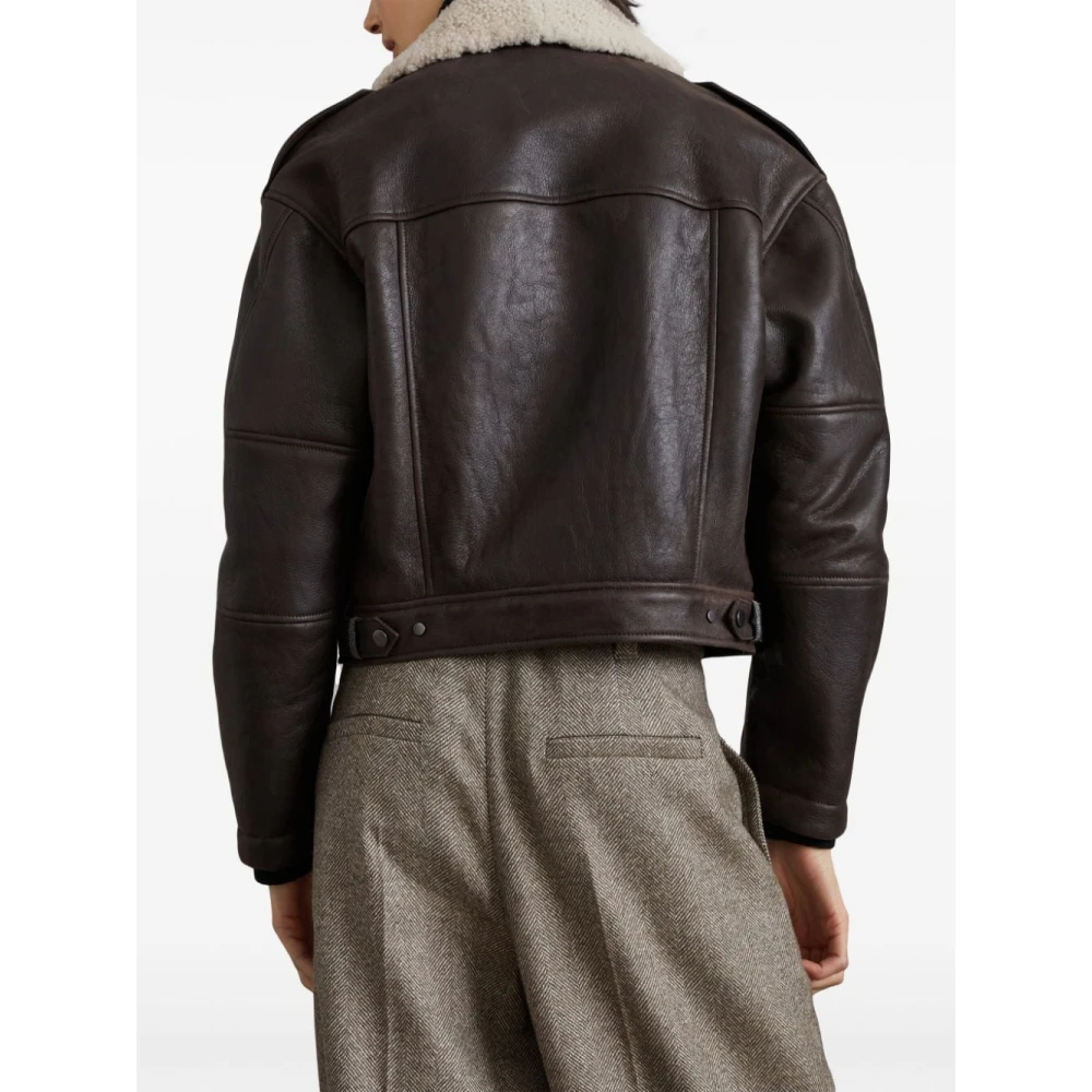 BRUNELLO CUCINELLI Stijlvolle Jassen Collectie Brown Dames